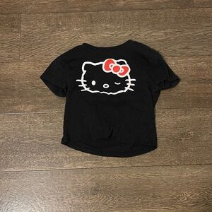 Sanrio Black Hello Kitty Woman’s Tee